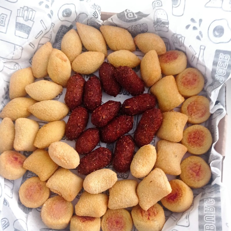 50 salgados fritos em Guaratuba